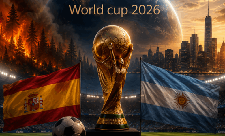حرائق كندا تلقي بظلالها على نهائي كأس العالم 2026
