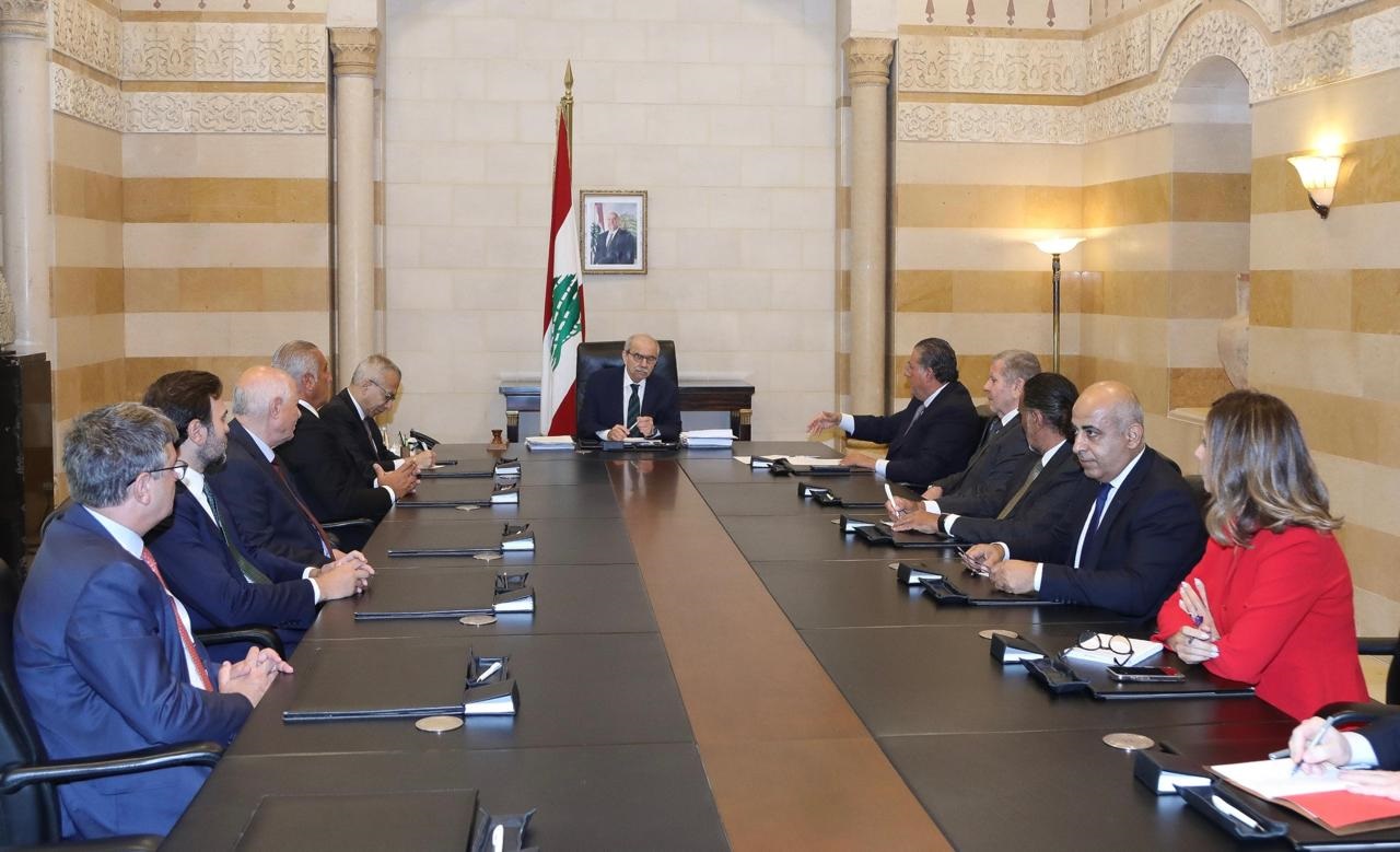 شقير يزور على رأس وفد من مجلس الاعمال اللبناني السوري الرئيس سلام والبحث تركز على الاستجابة لمتطلبات تسهيل الاعمال بين البلدين