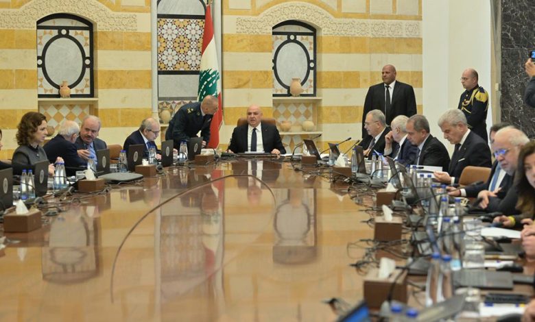 مجلس الوزراء يقر اللجنة اللبنانية السورية ويؤكد: اتفاق واشنطن إطار سياسي