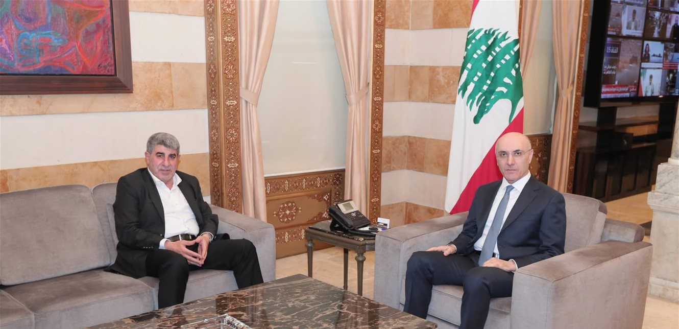 الحجار استقبل طليس... تطرق لملفي النقل والبلديات