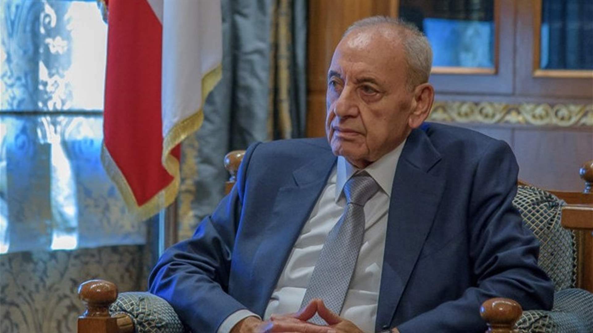 بري عرض المستجدات سياسيا وميدانيا مع السفير المصري وعلي حمية