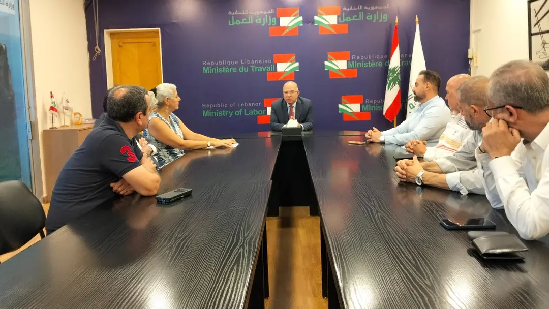 حيدر يلتقي وفد «أوجيرو» ولجنة الإنقاذ الدولية لبحث الملفات المطروحة.