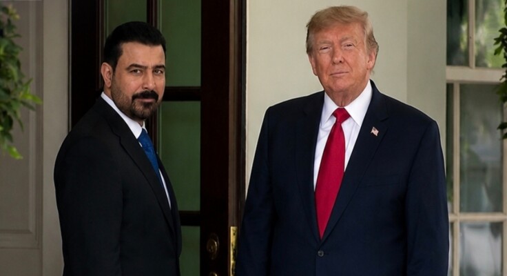 الزيدي خلال لقائه ترامب: القوات الأميركية ستخرج من العراق وستدخل الشركات الأميركية