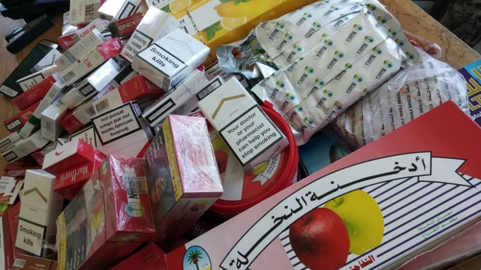 بالفيديو: ضبط دخان مهرّب